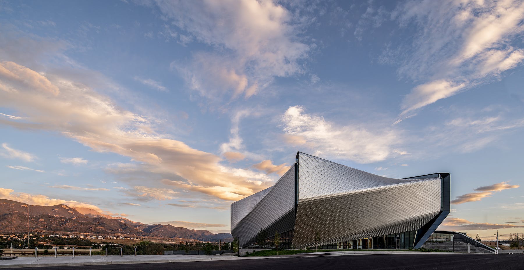 U.S. Olympic and Paralympic Museum, Colorado Springs, Colo., build by GE Johnson. Photo: Jason O&rsquo;Rear