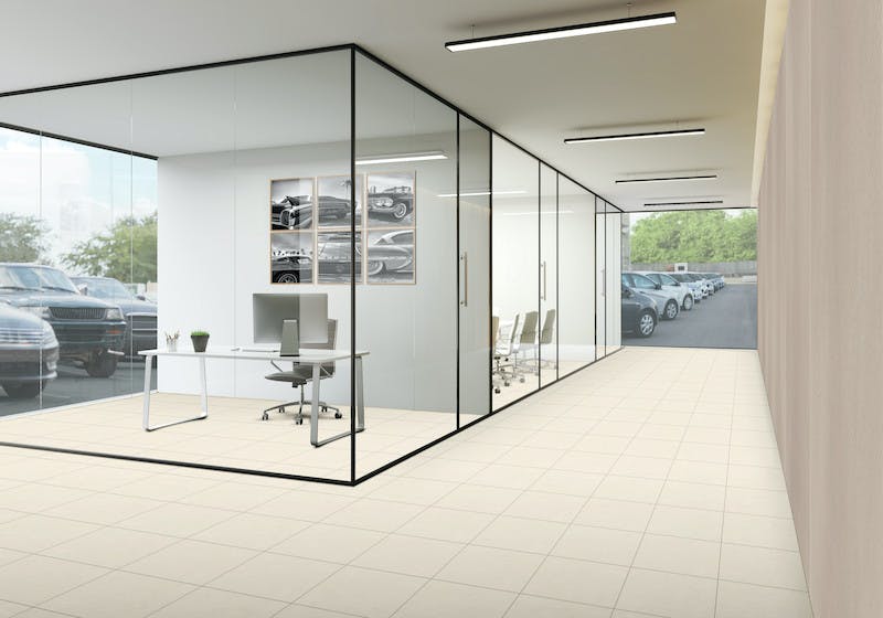 Daltile Unity Collection Taupe In A Commercial Setting