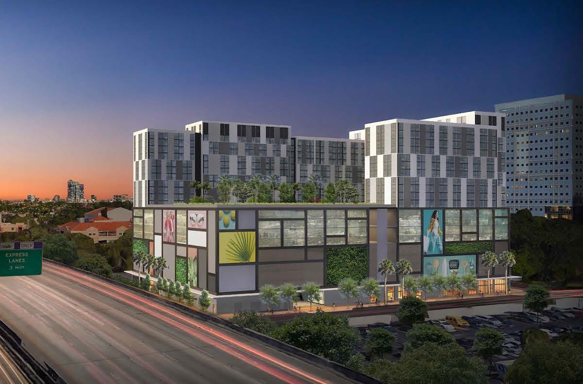 Sawyer's Walk in Miami&rsquo;s Urban Core. Rendering: Courtesy Sawyer's Walk