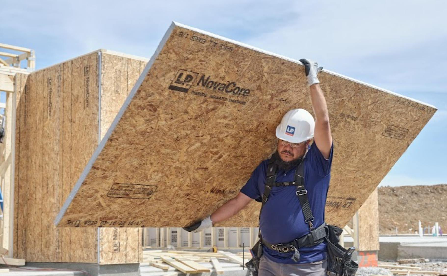 Lp Nova Core Thermal Insulated Sheathing Protects Structures Against Heat Loss And Gain