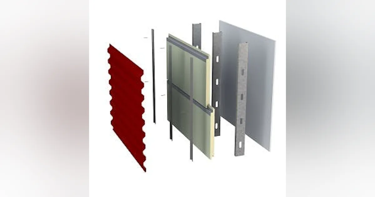 Ms. Wall Unique Insulated Metal Panel Wall System Introduces New Standards ...