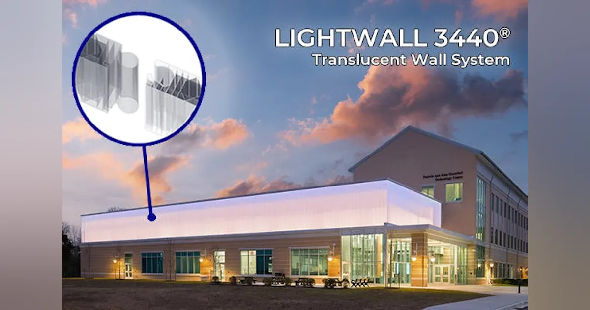 Translucent Cal Wall Polycarbonate Translucent Wall Systems by EXTECH | Building Design ...