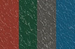 WeatherXL™ crinkle finish brings visual depth to projects WeatherXL™ crinkle finish brings visual depth to projects