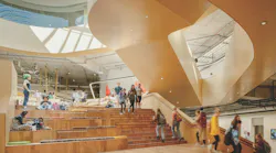 Western Michigan University’s new Student Center is designed to be a “hub of belonging.” CannonDesign worked with an EDI consultant on the design of this 162,000-sf center.