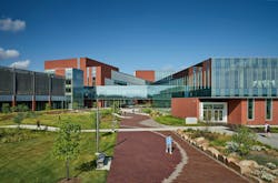 Des Moines University Medicine and Health Sciences opens a new 88-acre campus, Photo: Michael Robinson Photography, courtesy RDG Planning & Design Des Moines University Medicine and Health Sciences opens a new 88-acre campus, Photo: Michael Robinson Photography, courtesy RDG Planning & Design