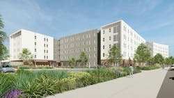 University of Maryland begins work on $148 million graduate student housing development Rendering: Gensler University of Maryland begins work on $148 million graduate student housing development Rendering: Gensler
