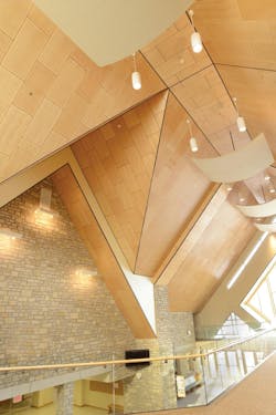 WoodTrends Elite acoustical wood ceiling panels from SoundSeal WoodTrends Elite acoustical wood ceiling panels from SoundSeal