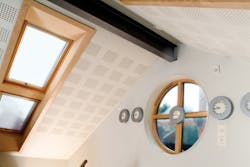 Gyptone BIG line of large-format perforated acoustical panels from CertainTeed Ceilings Gyptone BIG line of large-format perforated acoustical panels from CertainTeed Ceilings