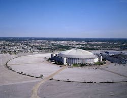 The Astrodome%2 C Aerial View The Astrodome%2 C Aerial View