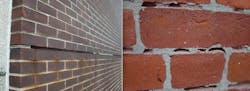 Common Brick Masonry Problems Include Steel Shelf Angles And Mortar Joint Failure Common Brick Masonry Problems Include Steel Shelf Angles And Mortar Joint Failure