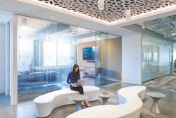 Mindshare’s 41,500 Sf Office, On 2½ Floors In A Building In Playa Vista, Calif, Is A Shared Workspace For Eight Creative Firms Organized As A Series Of “neighborhoods,” The Interior Office Design Employs An Abundance Of Interior Glass As Part Of A 100% Open Environment Mindshare’s 41,500 Sf Office, On 2½ Floors In A Building In Playa Vista, Calif, Is A Shared Workspace For Eight Creative Firms Organized As A Series Of “neighborhoods,” The Interior Office Design Employs An Abundance Of Interior Glass As Part Of A 100% Open Environment