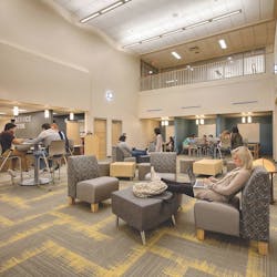 Hermantown High School's wired media center Hermantown High School's wired media center