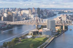 Roosevelt Island in New York's East River Roosevelt Island in New York's East River