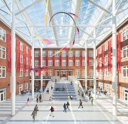 The Roosevelt Senior High School atrium The Roosevelt Senior High School atrium