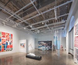 The first-floor Arts Commission Gallery The first-floor Arts Commission Gallery