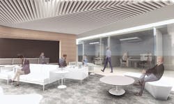 A Three Story 30,000 Sf Building In Tarzana, Calif, With Infusion And Exam Rooms, And A Hotel Like Waiting Area With Glass Enclosed Meeting Rooms A Three Story 30,000 Sf Building In Tarzana, Calif, With Infusion And Exam Rooms, And A Hotel Like Waiting Area With Glass Enclosed Meeting Rooms