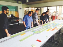 A project team in Skanska’s Seattle office A project team in Skanska’s Seattle office