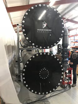 Hummingbird Kinetics offers a patented high-performance fluid harmonic mass damping solution Hummingbird Kinetics offers a patented high-performance fluid harmonic mass damping solution