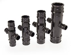 ProPEX Opposing-port Tees ProPEX Opposing-port Tees