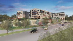 The New Cultural Center in Columbia, Md., will create about 200 apartment units The New Cultural Center in Columbia, Md., will create about 200 apartment units