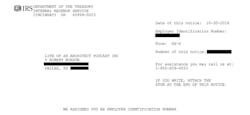 Irs Notification Irs Notification