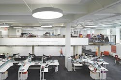 Modern bi-level office space Modern bi-level office space