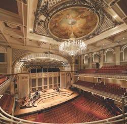 Scenery And Lighting Are Suspended From A 90 Ton Steel Grid Framework An Extra Orchestra Pit Allows The Stage To Be Extended Another 13 Feet Scenery And Lighting Are Suspended From A 90 Ton Steel Grid Framework An Extra Orchestra Pit Allows The Stage To Be Extended Another 13 Feet