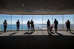 Suntuitive's Prel-Shade in the CN Tower Suntuitive's Prel-Shade in the CN Tower