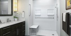 BestBath 30x30 shower in a bathroom BestBath 30x30 shower in a bathroom