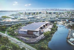 two-story distribution center aerial view two-story distribution center aerial view