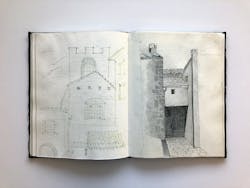 Bob Borson Travel Sketches From College 02 Bob Borson Travel Sketches From College 02