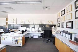 Malone Maxwell Borson Architects Studio View Bob Borsons Desk Malone Maxwell Borson Architects Studio View Bob Borsons Desk