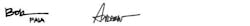 Bob And Andrew Signatures 0 Bob And Andrew Signatures 0