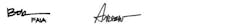Bob And Andrew Signatures Bob And Andrew Signatures