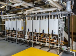 Navien Tankless Water Heaters at West End Asteria Apts Boston Navien Tankless Water Heaters at West End Asteria Apts Boston