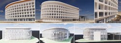 Second Round Model 285k Square Foot Office Building Second Round Model 285k Square Foot Office Building