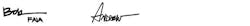 Bob And Andrew Signatures 0 Bob And Andrew Signatures 0