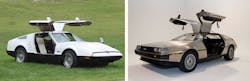 1975 Bricklin 1981 De Lorean 0 1975 Bricklin 1981 De Lorean 0