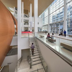City Tech interior atrium Lobby City Tech interior atrium Lobby