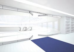 Pureview movable glass wall system Pureview movable glass wall system