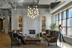 Lounge area, Old Chicago Post Office Lounge area, Old Chicago Post Office