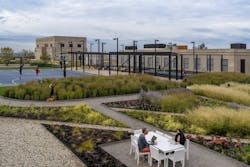 Meadow garden Old Chicago Post Office Meadow garden Old Chicago Post Office