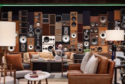 lobby with speakers lobby with speakers