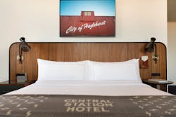 Central Station guest room with Harmon photo Central Station guest room with Harmon photo