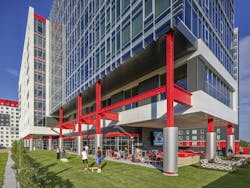 The Vantage student housing development, Philadelphia, by Goldenberg Group and Niles Bolton Associates 2020 student housing report The Vantage student housing development, Philadelphia, by Goldenberg Group and Niles Bolton Associates 2020 student housing report