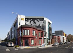 Hollis Oak, a $51 million rental community for Madison Park Financial Corporation, in West Oakland, Calif. Bernard Andre Hollis Oak, a $51 million rental community for Madison Park Financial Corporation, in West Oakland, Calif. Bernard Andre