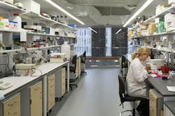 laboratory at the Wayne State University Biosciences Center, designed by HED laboratory at the Wayne State University Biosciences Center, designed by HED
