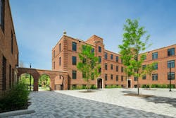 Chicago's Historic Lathrop Public Housing Complex Gets New Life As Mixed Income Community 6a Lathrop Courtyard 2 Chicago's Historic Lathrop Public Housing Complex Gets New Life As Mixed Income Community 6a Lathrop Courtyard 2