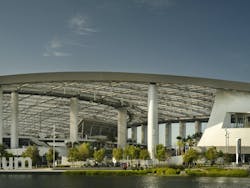 SoFi Stadium EXT roof photo Nic Lehoux SoFi Stadium EXT roof photo Nic Lehoux