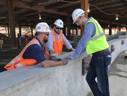 LEO A DALY and McCarthy Construction team members LEO A DALY and McCarthy Construction team members